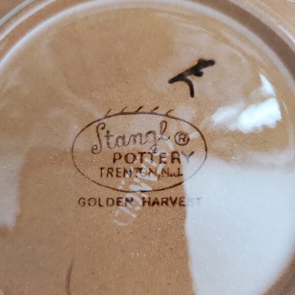 Stangl Pottery Vintage Golden Harvest Coffee Tea Cup & Saucer Set - Picture 10 of 12